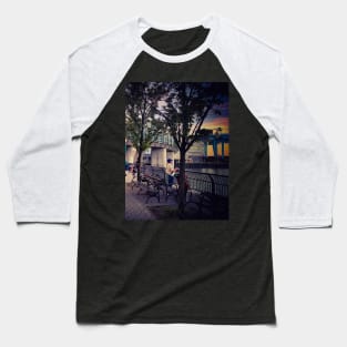 Yorkville East River Manhattan NYC Baseball T-Shirt